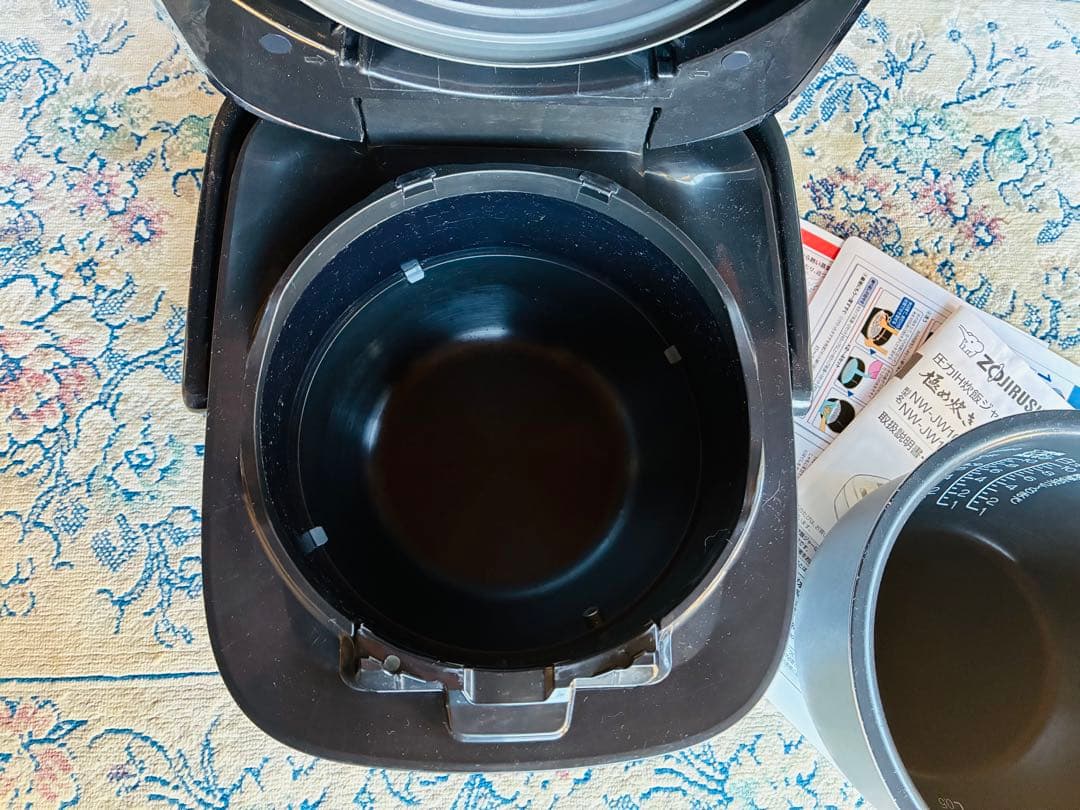 象印　圧力IH炊飯ジャー　豪炎かまど炊き　NW-JW18 炊飯器　一升炊き