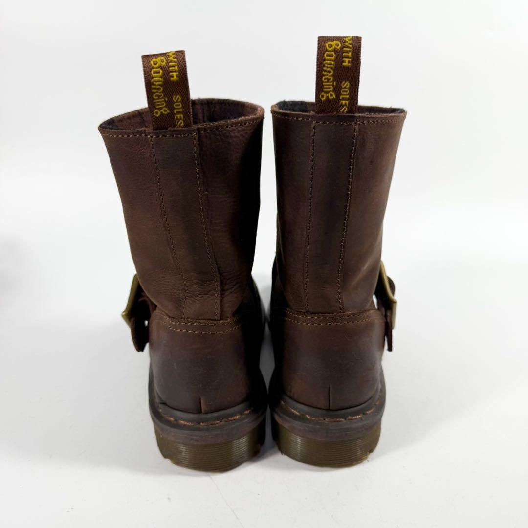 【美品】Dr.Martens ドクターマーチン　エンジニアブーツ 革靴　茶