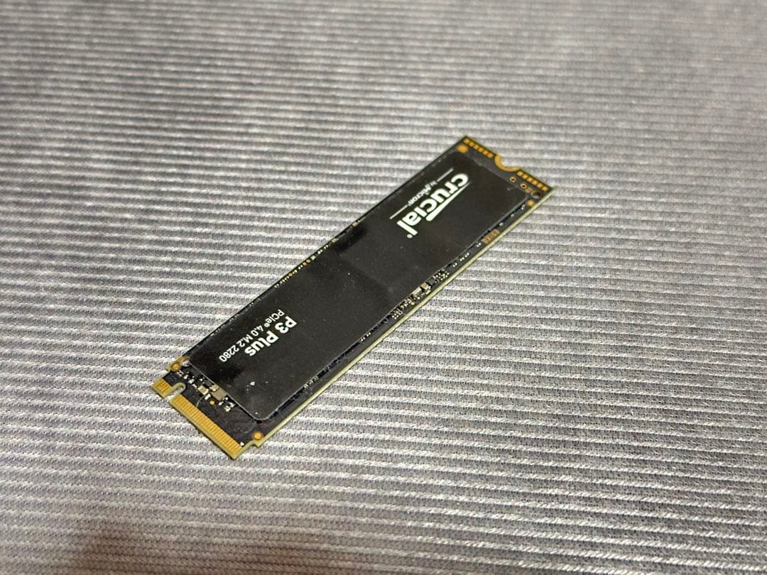 【中古美品】M.2 SSD 2280 1TB 1000GB Crucial