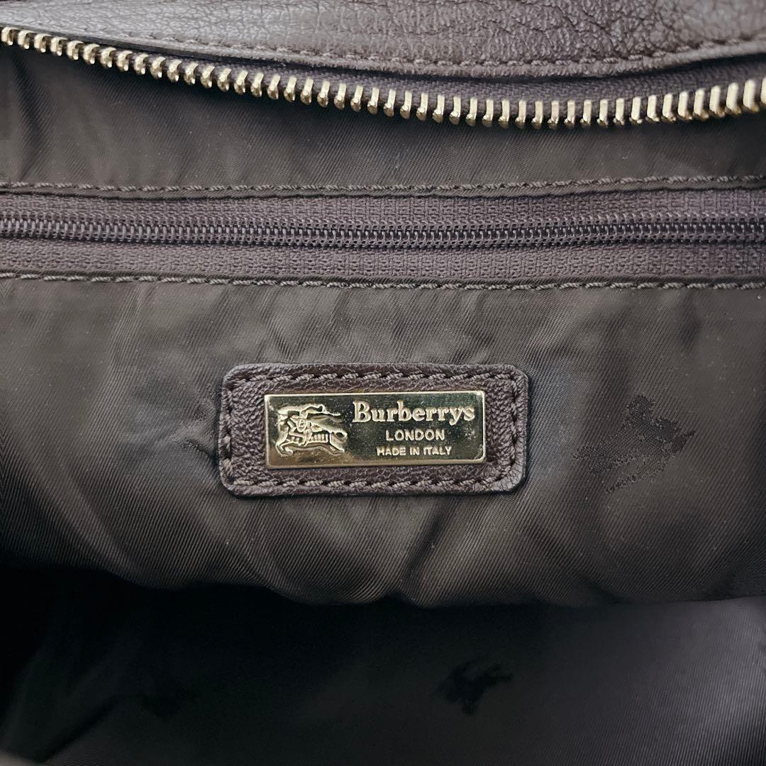 【超希少】Burberry カシミヤ ノバチェック柄 ショルダーバッグ