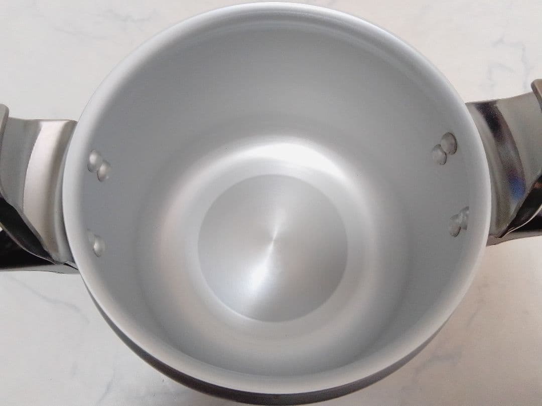 ☆未使用☆ 理研 圧力鍋 6L 1升 アルミ製 両手鍋