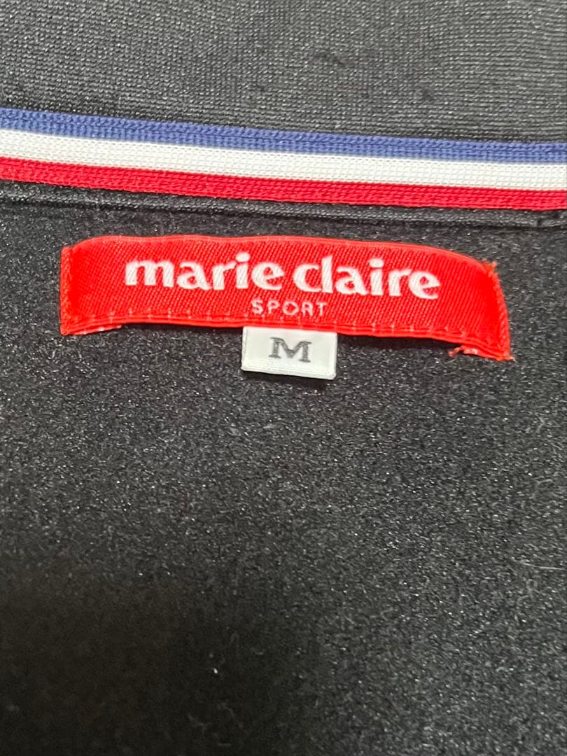 marie claileゴルフ　ロゴ入ブルゾンとパンツセットレディースM