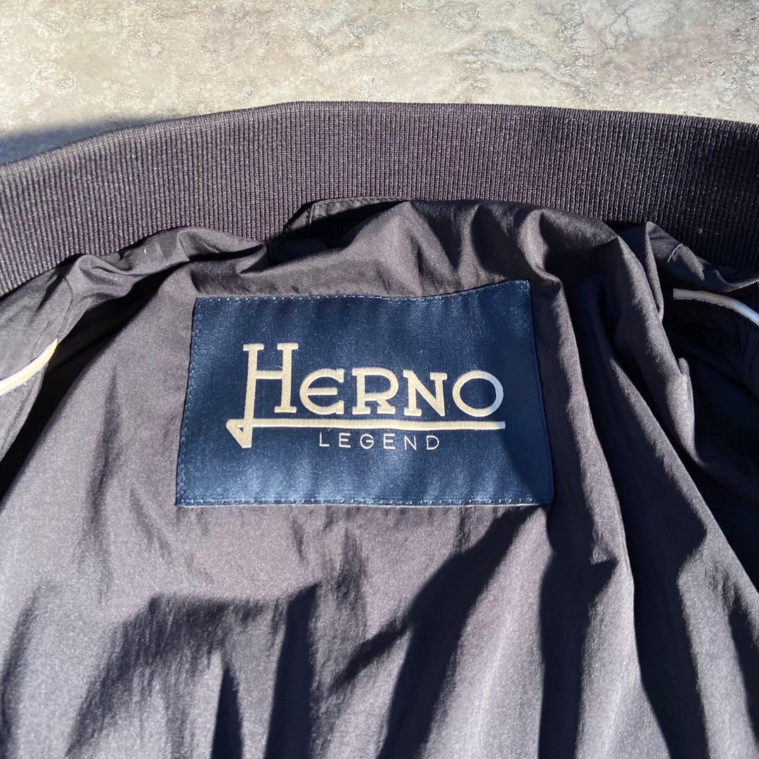 ヘルノ ラビアトーレ ダウン ボンバージャケット MA-1型