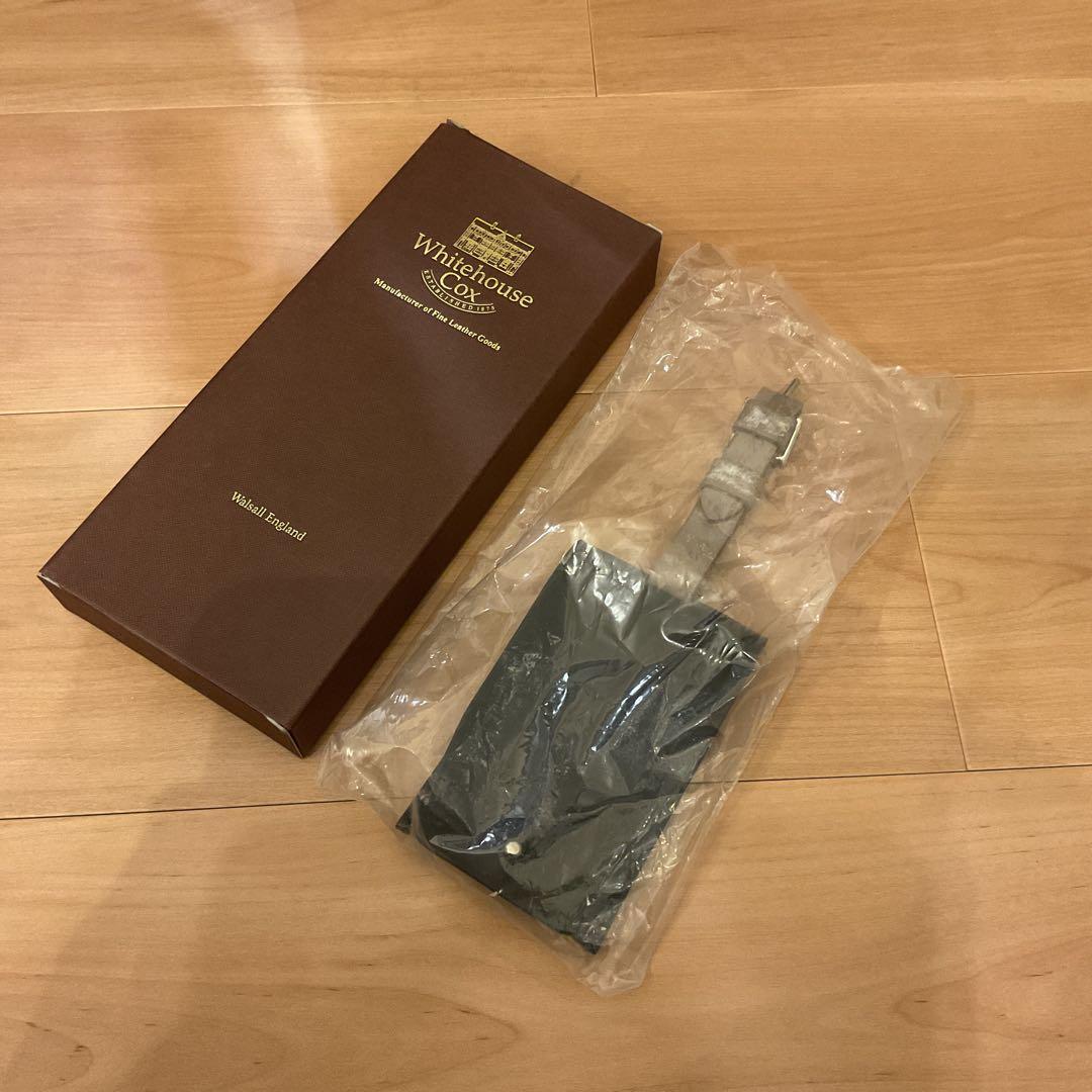 ホワイトハウスコックス whitehousecox ラゲッジタグ ネームタグ