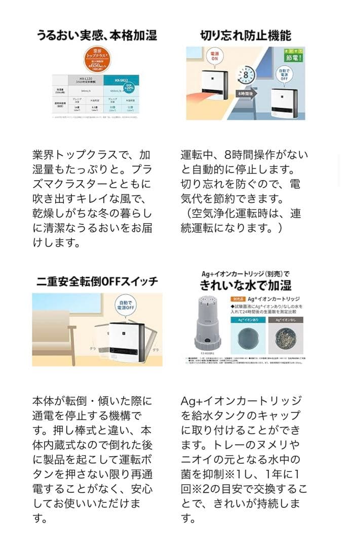 【新品】 SHARP プラズマクラスター加湿セラミックファンヒーター