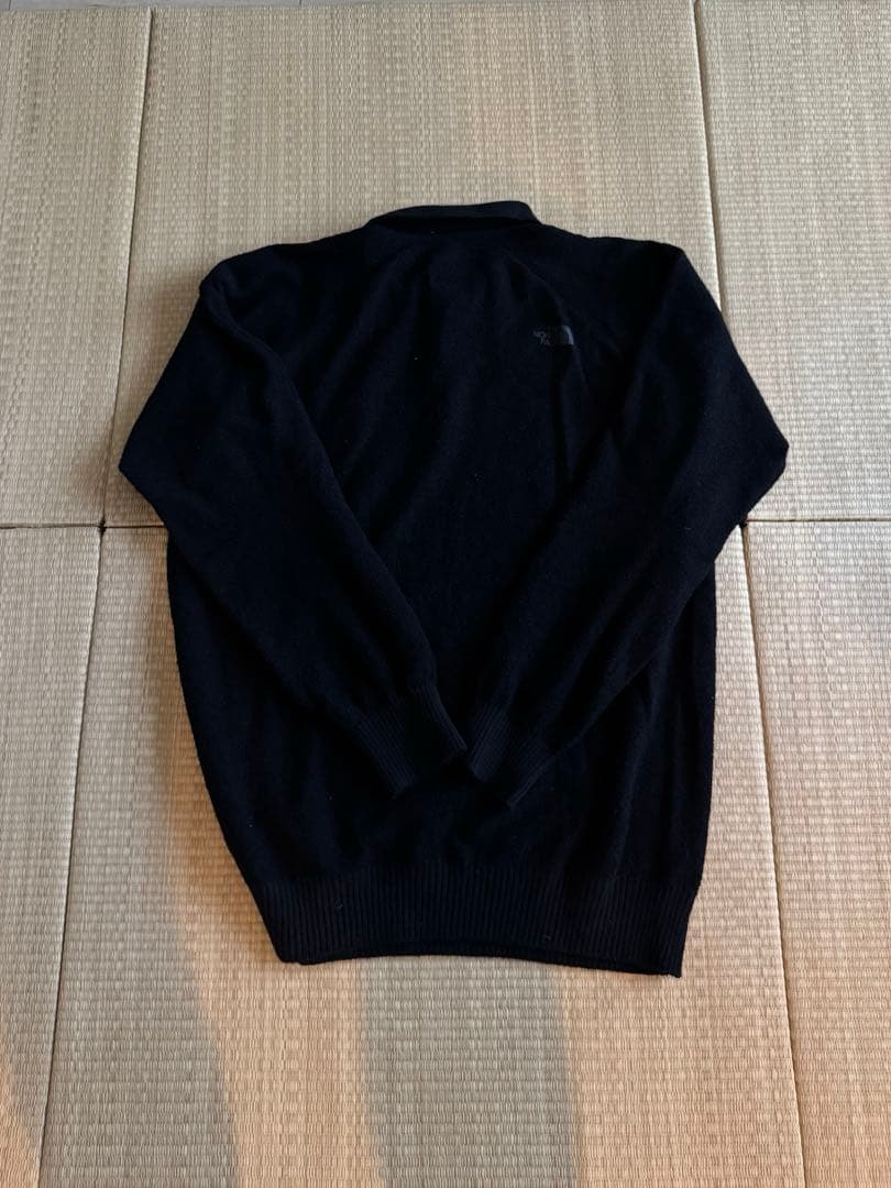 専用出品　THE NORTH FACE ブラックニットポロシャツ