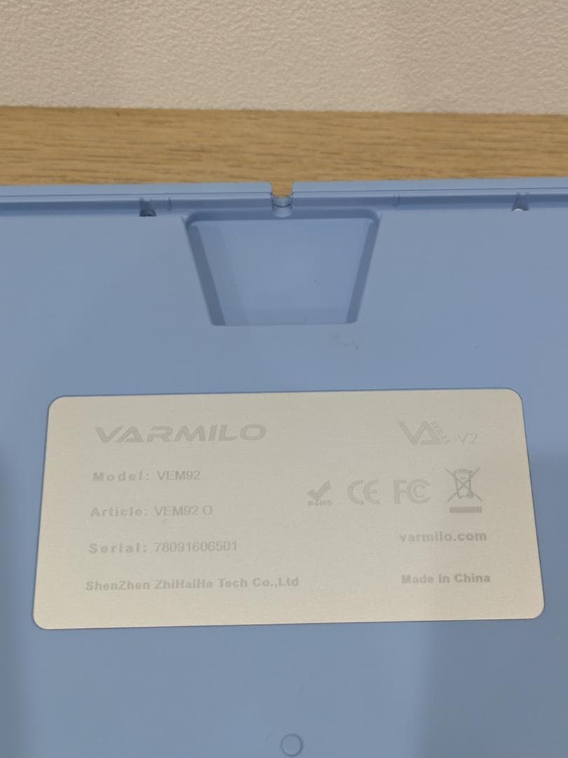 Varmilo　Sea Melody 92 V2　桜軸　海の音色　JIS