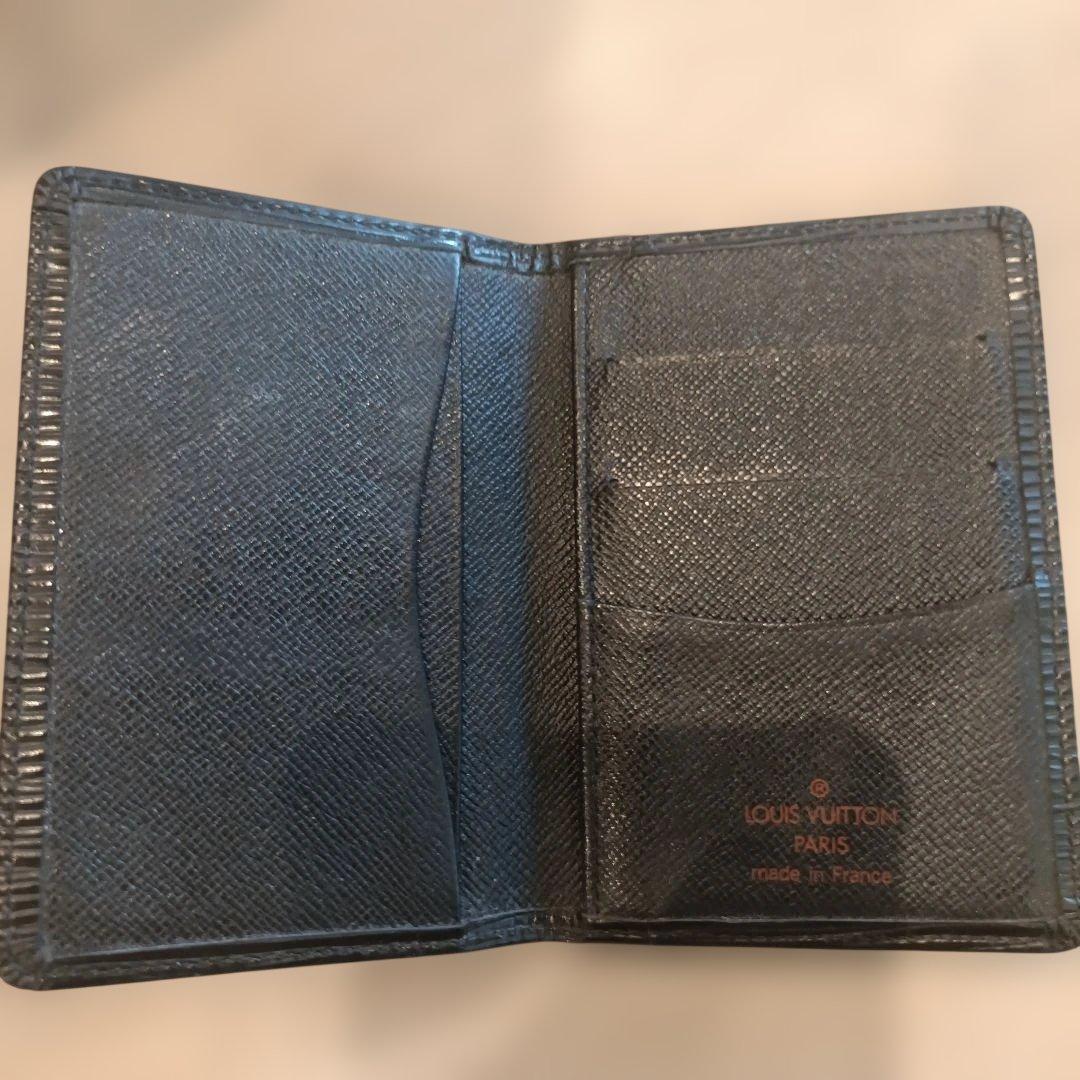 ルイヴィトン 名刺入れ 黒