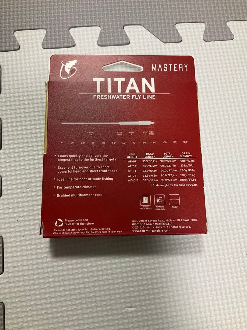 フライライン SAマスタリータイタン　WF8F