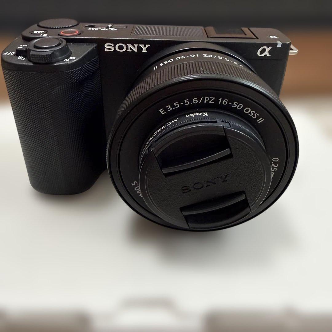 【極美品】SONY ZV-E10 II　ダブルズームレンズキット　ブラック