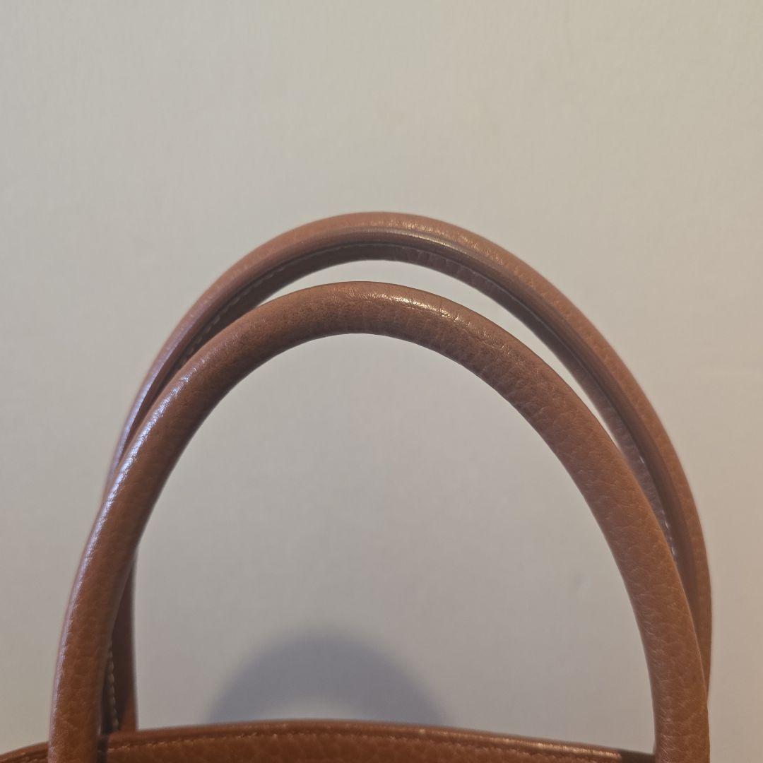 HERMES エルメス ホワイトバスPM ゴール ド金具 ハンドバッグ美品