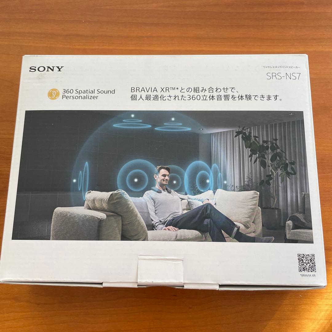 ソニー ワイヤレスネックバンドスピーカー SRS-NS7