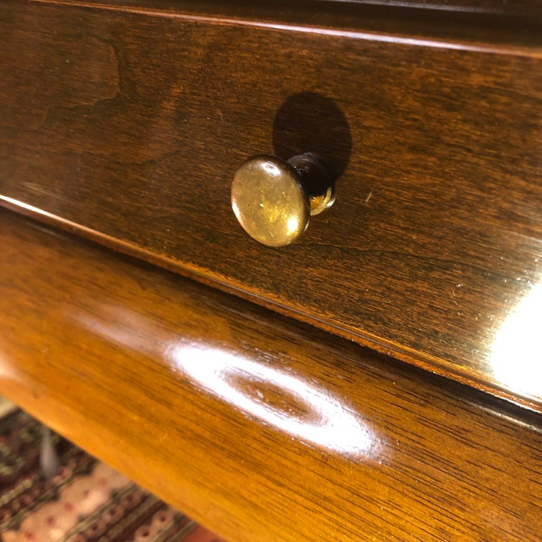 Sale 猫脚　クラシック　コンパクト　アンティーク　テーブル　引き出し付き