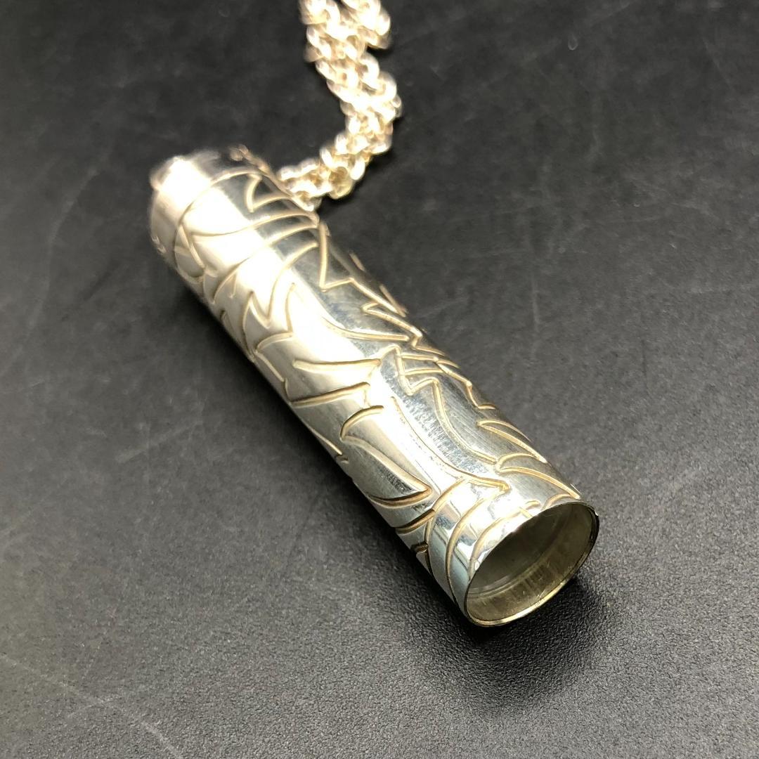 【MATS-19】◆ティファニー◆リーフデザインボールペンネックレス◆