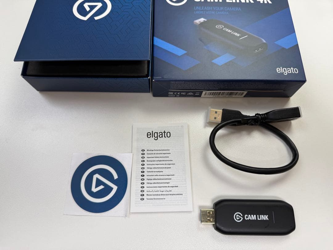 ビデオキャプチャー・キャプチャーボード elgato CAM LINK 4K