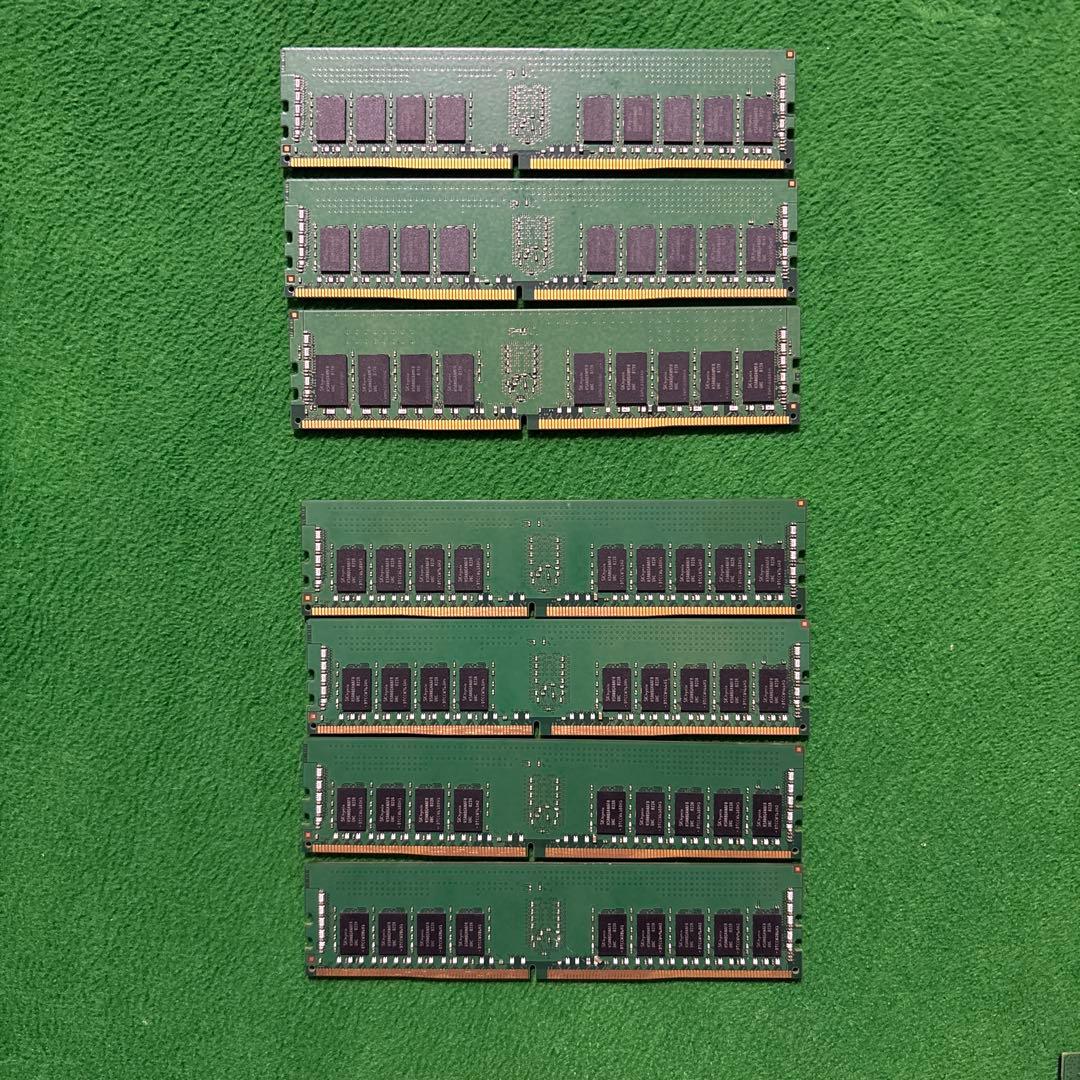 momo 專用SK Hynix 16GB DDR4 メモリー 7枚セット