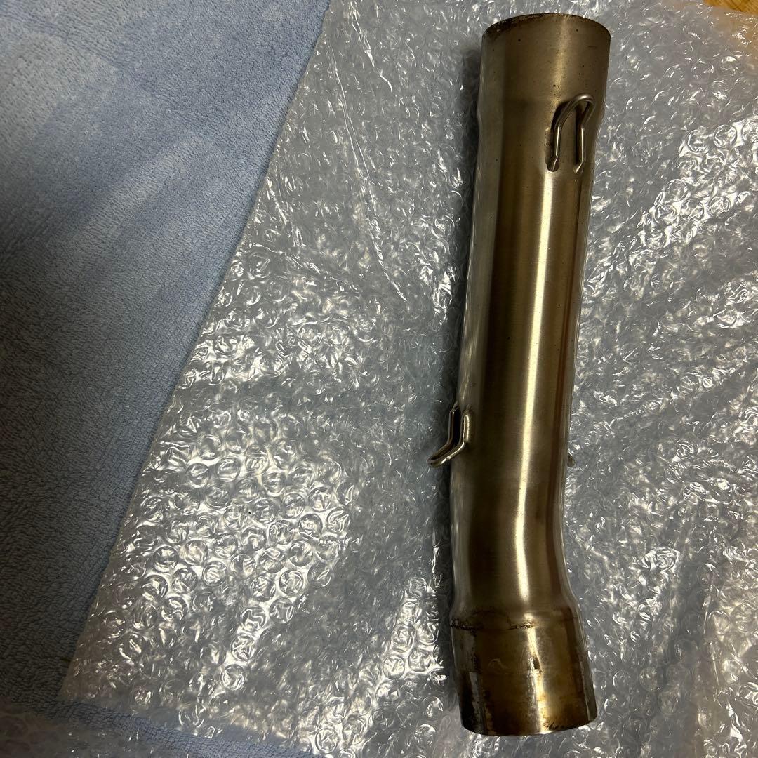 ホーネットlciマフラー中間パイプ『サイレンサー』なし