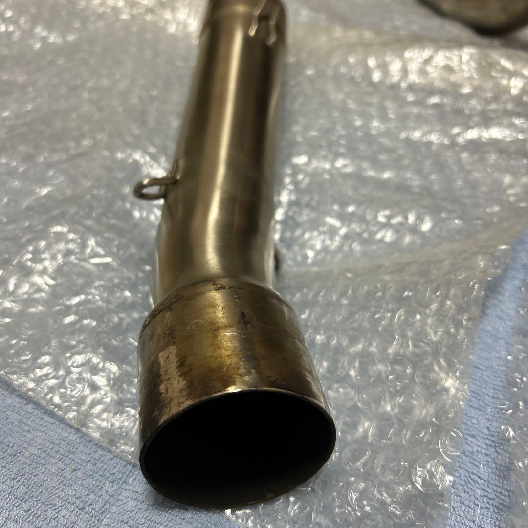 ホーネットlciマフラー中間パイプ『サイレンサー』なし