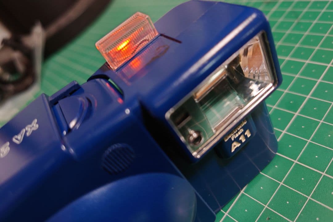 J*＊様 OLYMPUS XA-2 青 フィルムカメラ