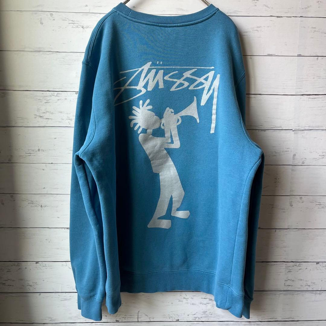 【シャドーマン】ステューシーバックプリントスウェット【M】トレーナー即完売モデル