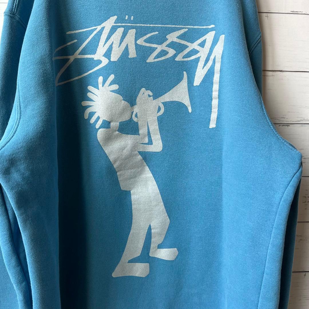 【シャドーマン】ステューシーバックプリントスウェット【M】トレーナー即完売モデル