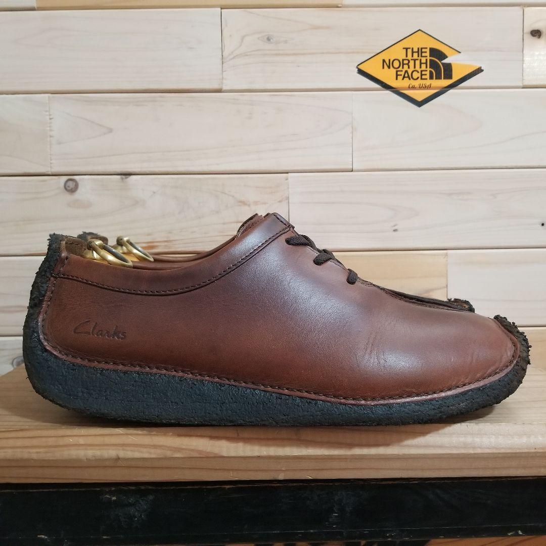 美品　廃盤　Clarks　アルバーニ　レザー　ワラビーブーツ　28