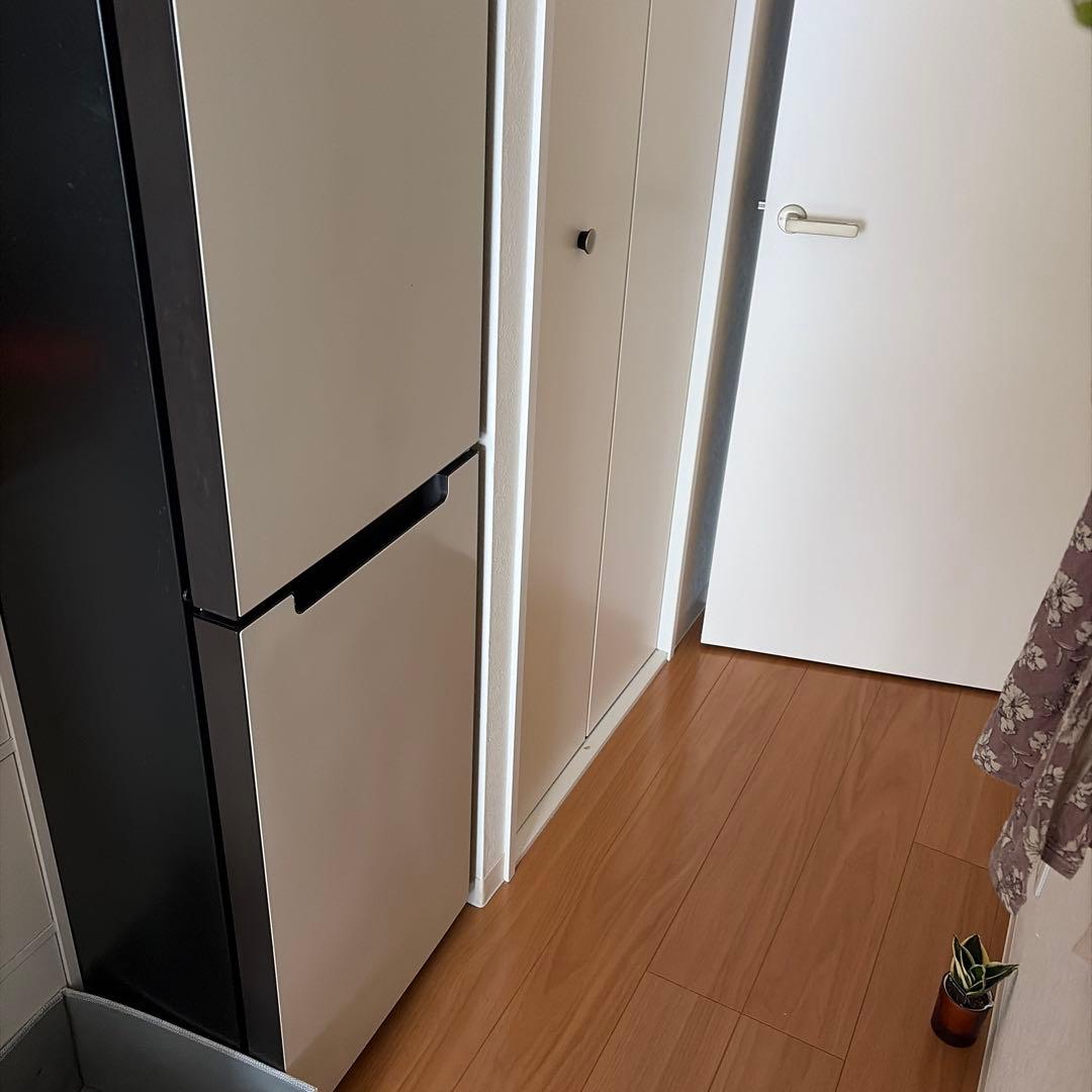 freemo JR-SX21A-C 冷蔵庫 ナチュラルベージュ