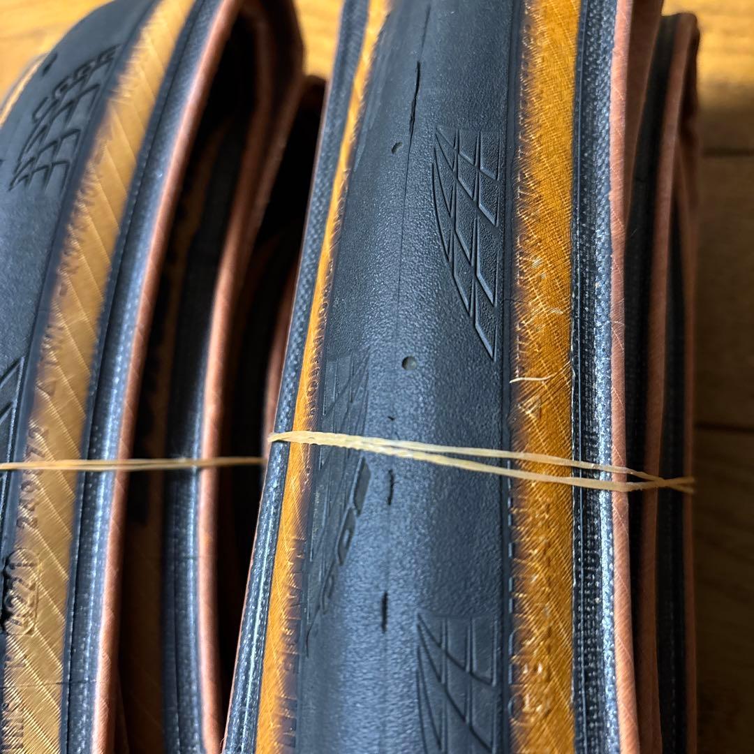 コンチネンタル　グランプリ5000 トランスペアレント茶色