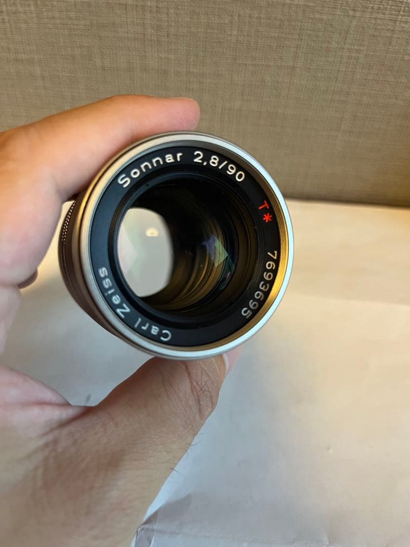 箱付き 美品【動作確認済】Contax Carl Zeiss 90mm F2.8