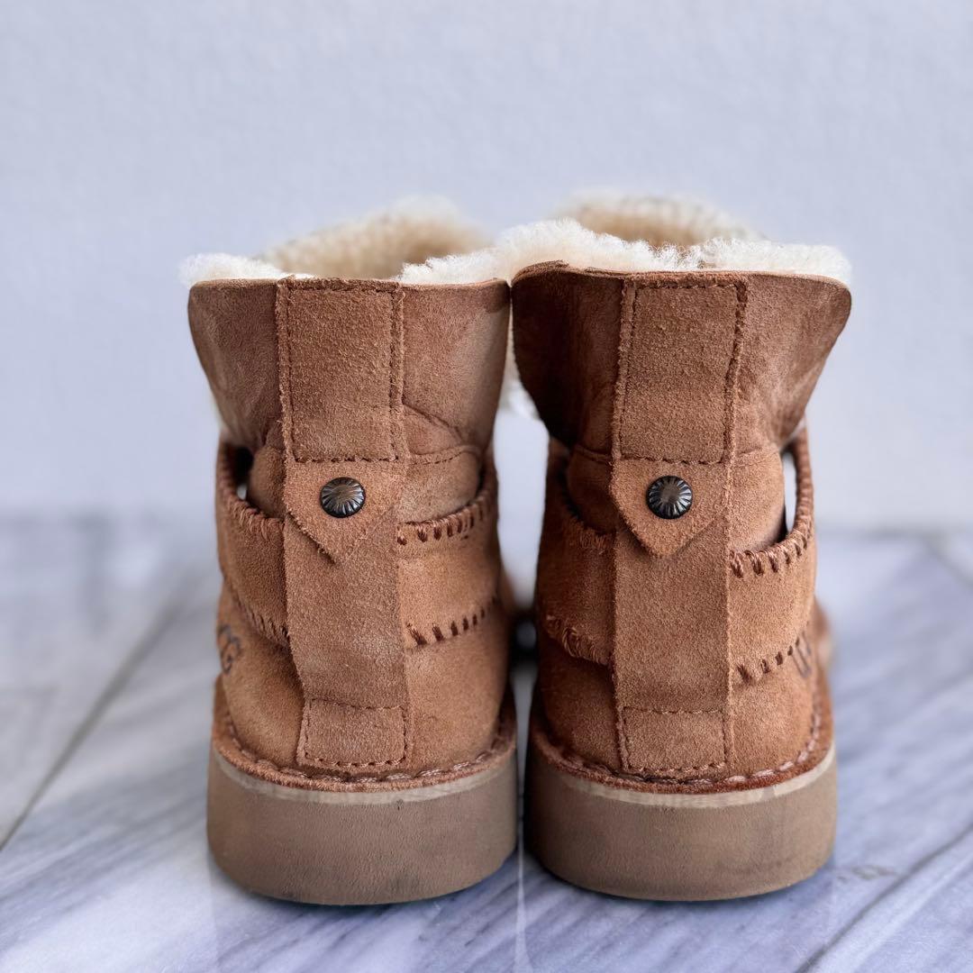 UGG アグ W MCKAY ショートブーツ ムートンブーツ チェスナット