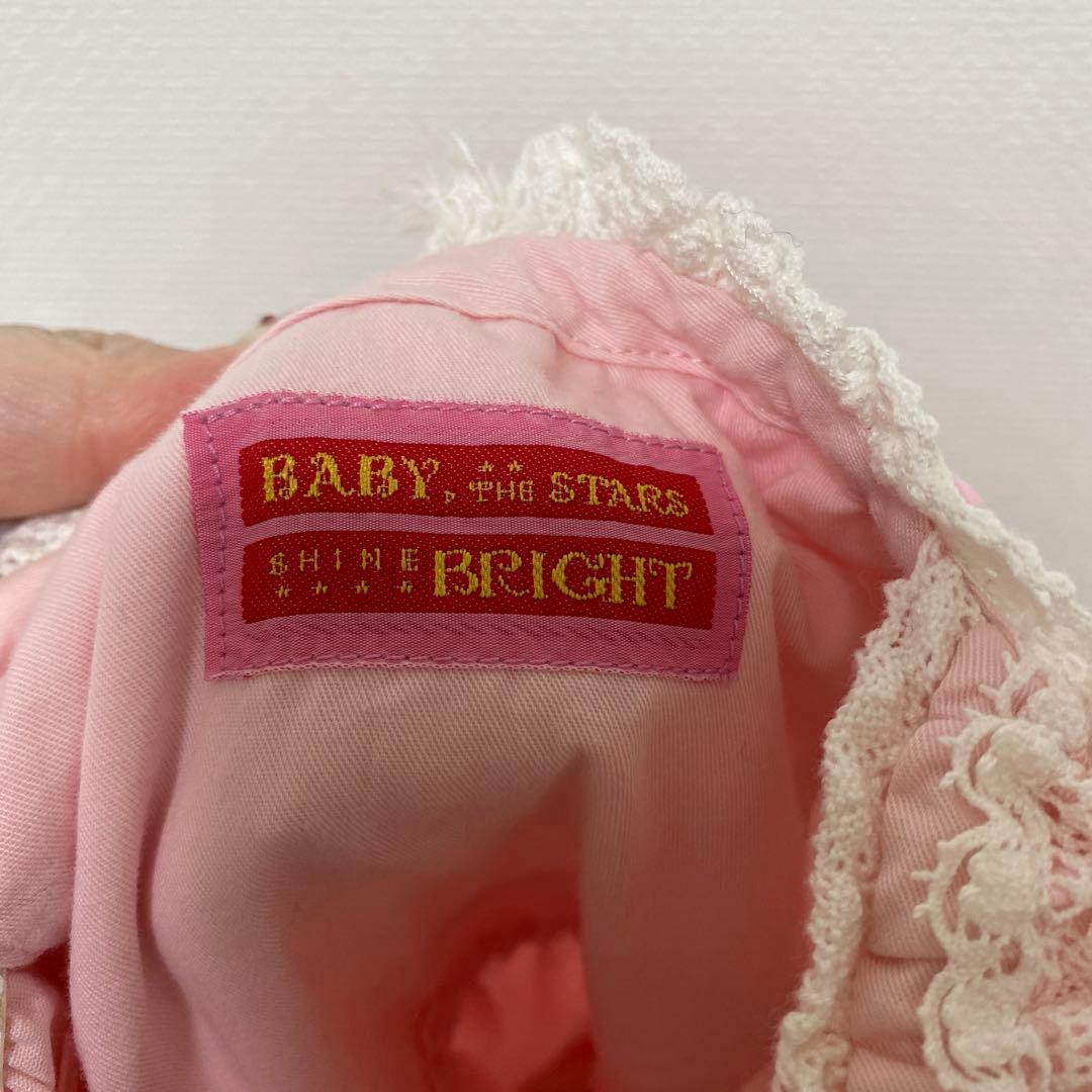 BABYTHE STARSSHINEBRIGHTピンクジャンパースカート難あり