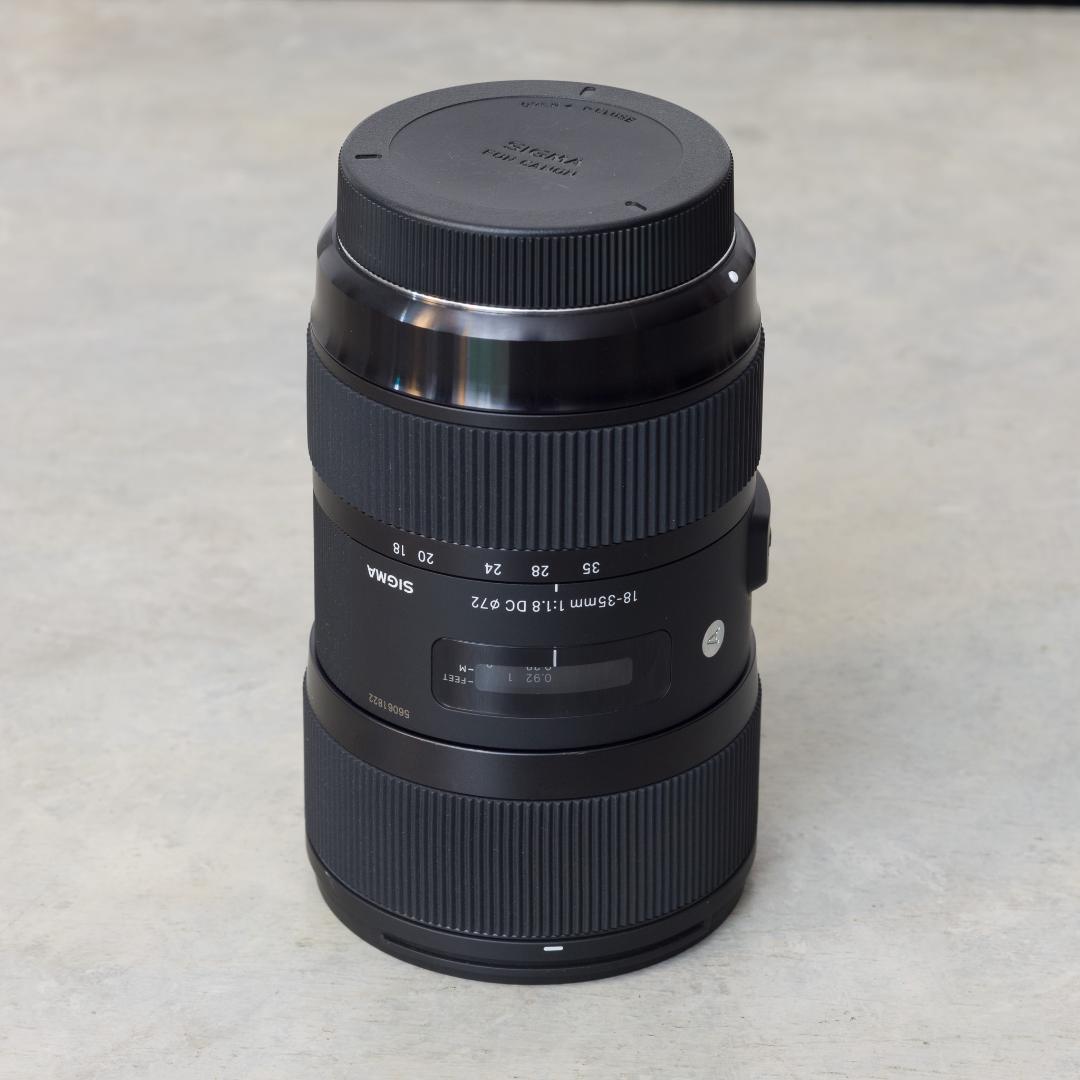 SIGMA Art 18-35mm F1.8 DC HSM キヤノンEF用