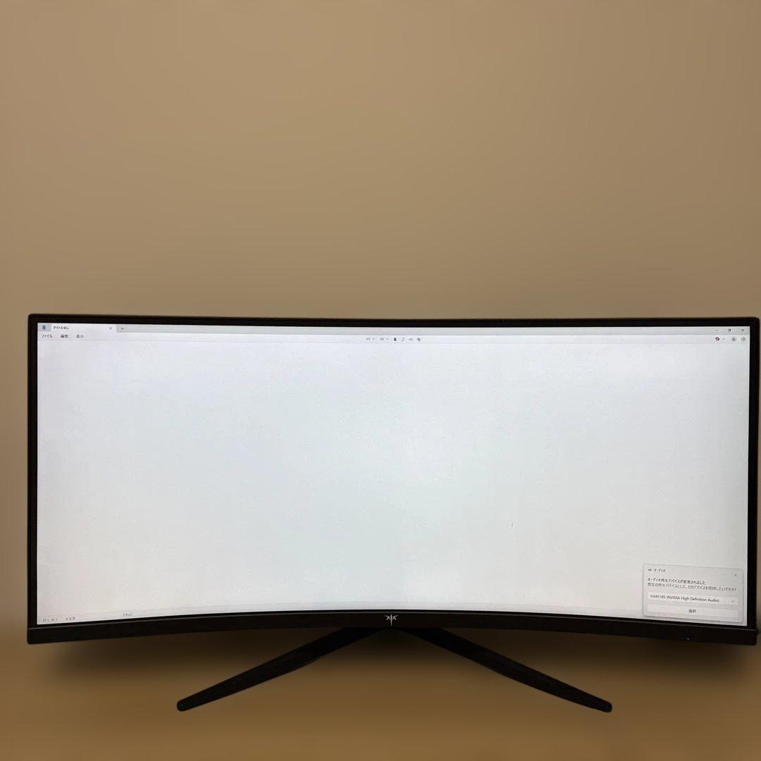 34インチ UWQHD ウルトラワイドゲーミングモニター KTC H34S18S