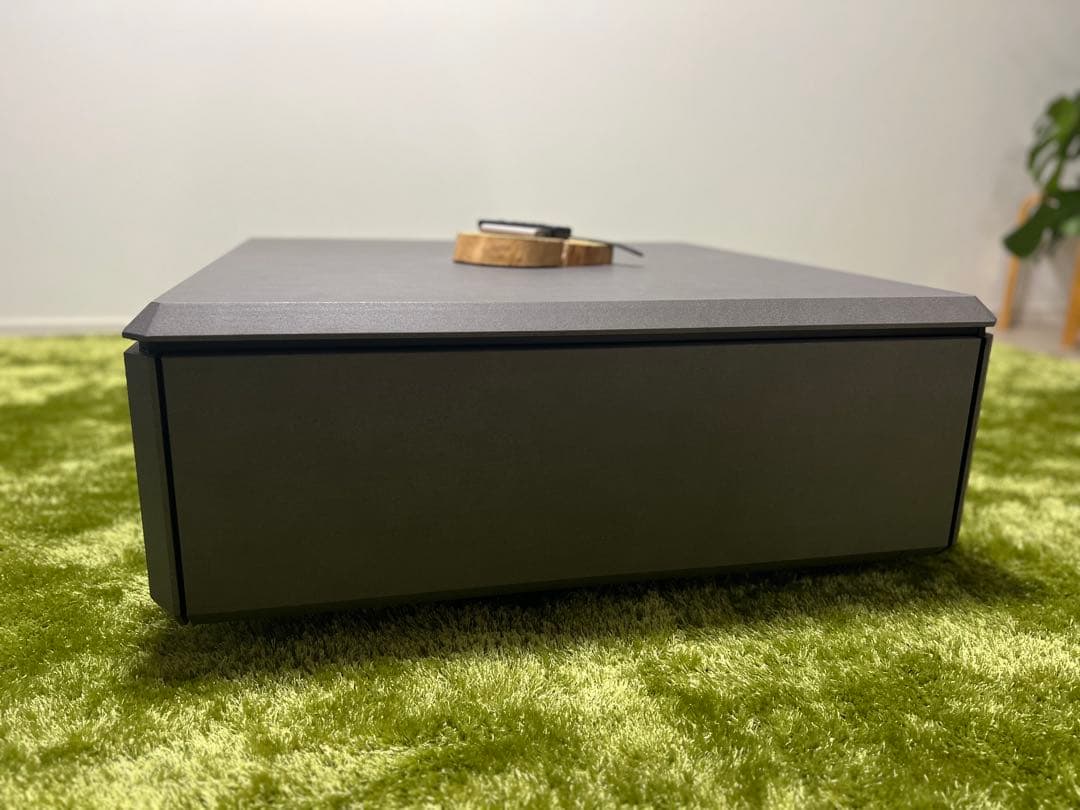 【新品・未開封】セラミック調ローテーブル/センター　グレー（暮らしのデザイン）