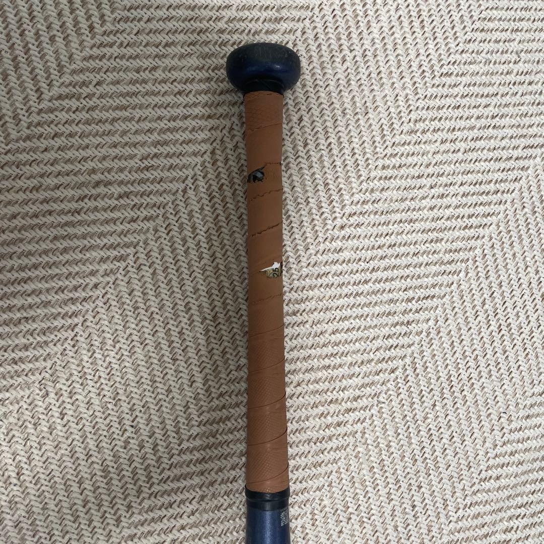 ビヨンドマックスレガシー 軟式バット Mizuno ネイビー長さ76センチ