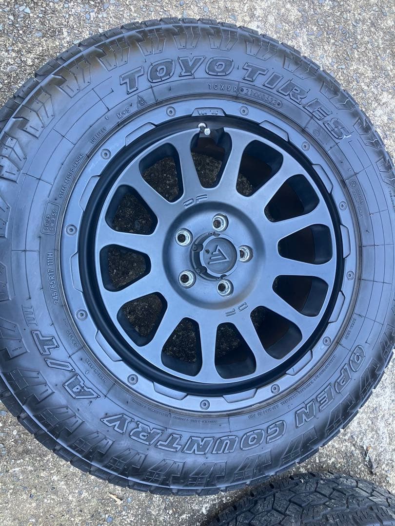 デルタフォース　オーバル　オープンカントリー　245/65R17