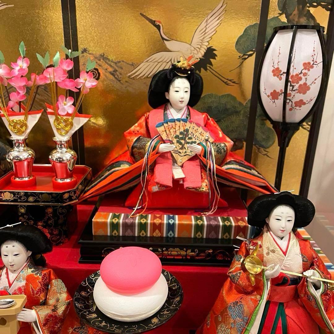 狭山清玉 雛人形 ケース 三段飾り 清玉作