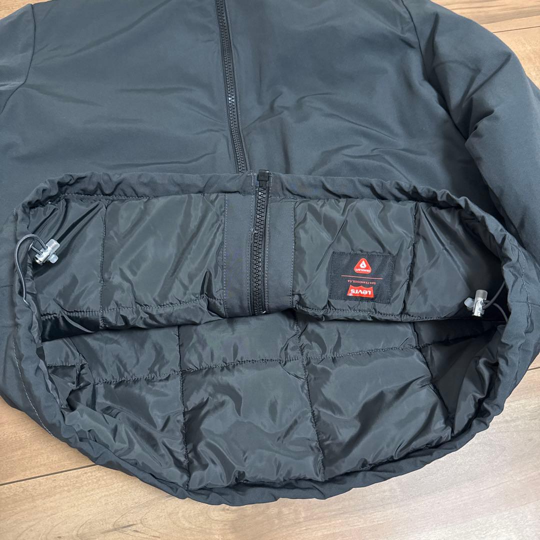 ショートパファージャケット ブラック