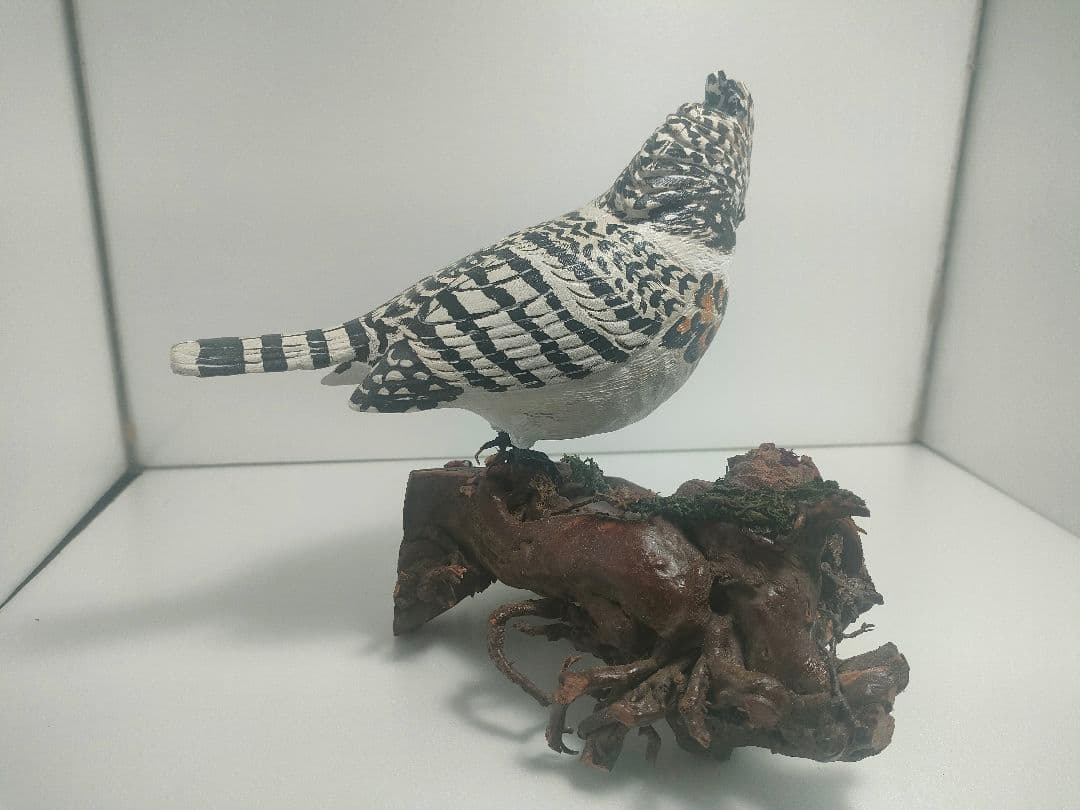 ヤマセミ　バードカービング