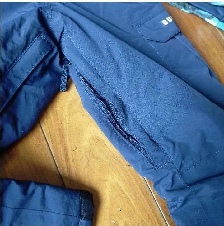 BURTON スノーボードウェアジャケット M パンツL 青