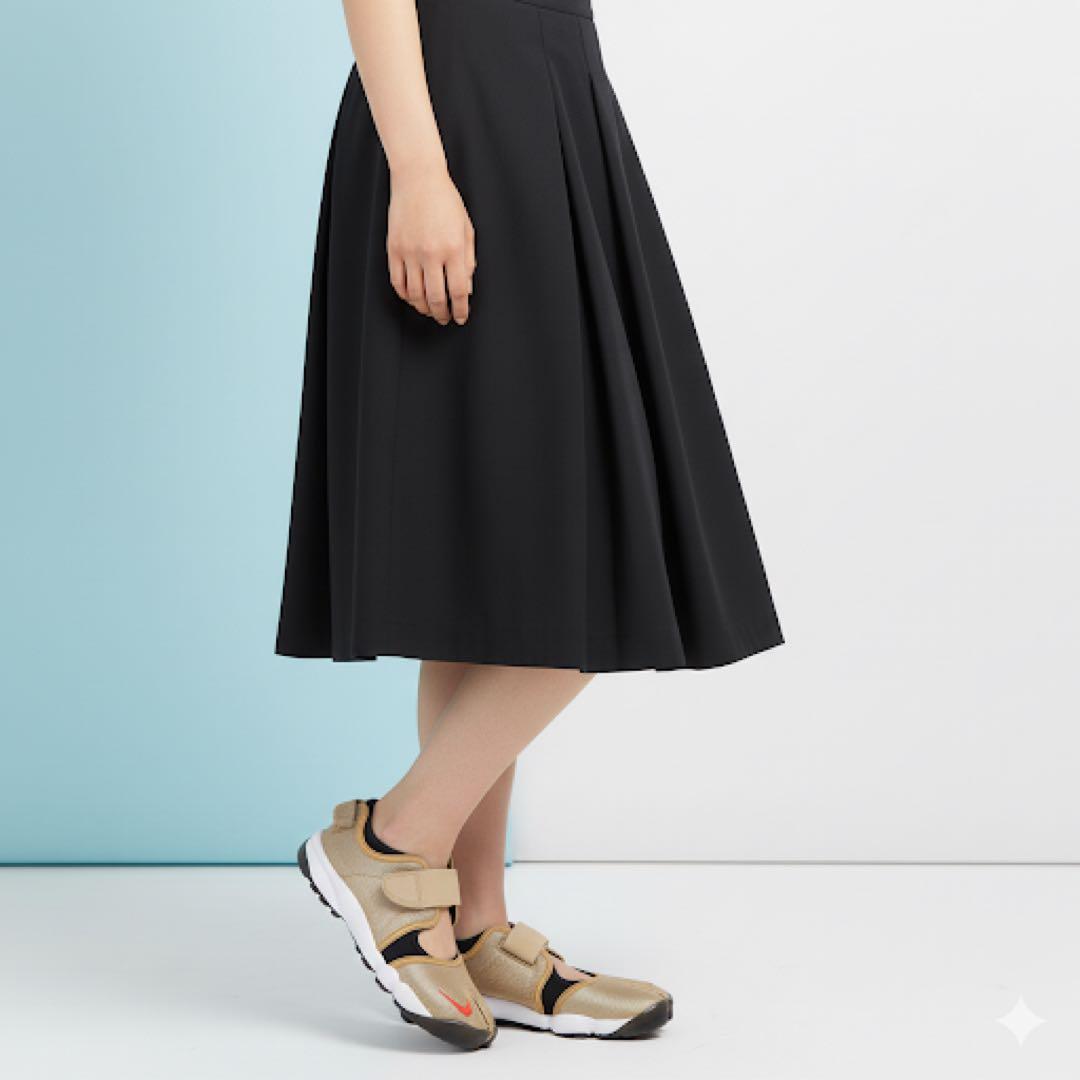 【希少カラー】NIKE エアリフト ゴールド 24 足袋スニーカー サンダル