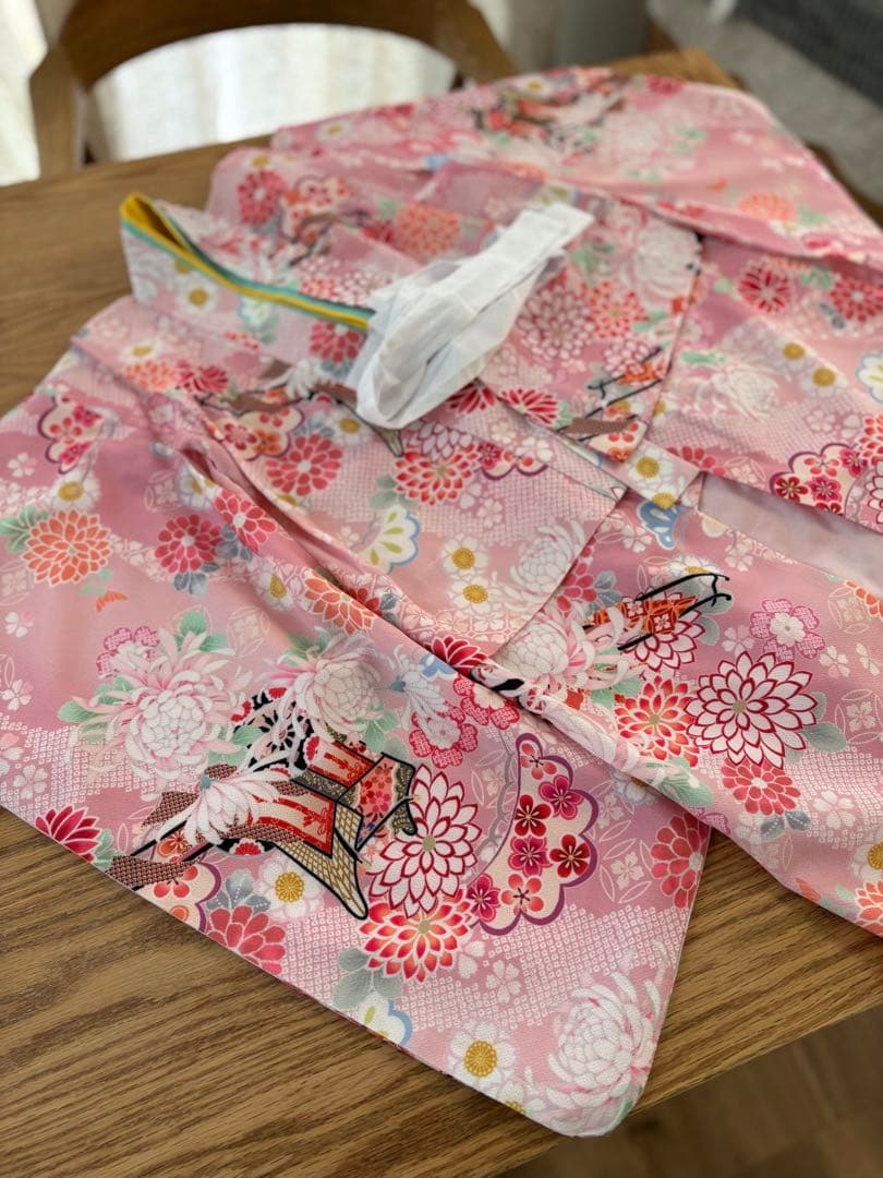 【最終値下げ一度着用のみ】キャサリンコテージ　七五三　3歳　うさぎの花飾り付き