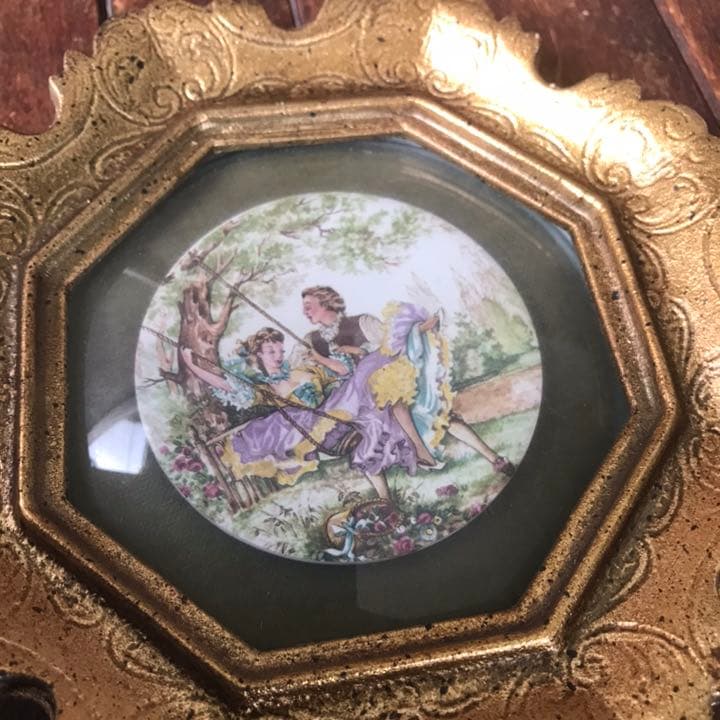 40’s ヴィンテージ カメオ壁掛けアメリカアンティーク ニューヨーク/蚤の市