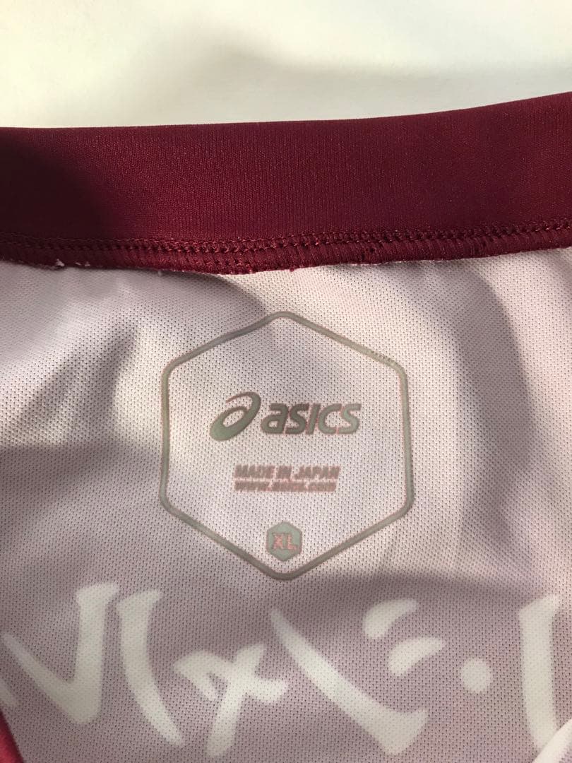 正規品asics ヴィッセル神戸「6」セルジ・サンペール 半袖 XLユニフォーム