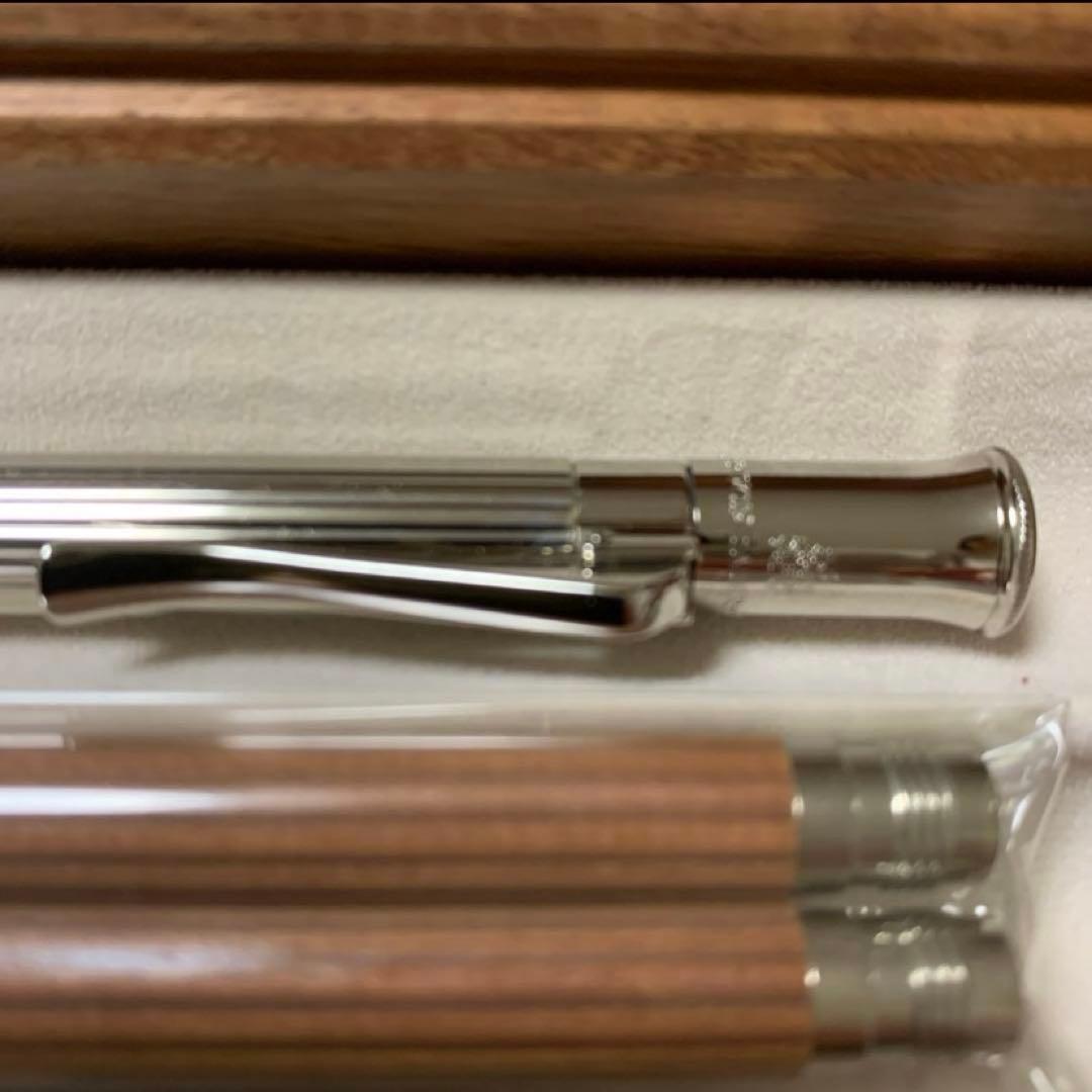 ファーバーカステル 伯爵コレクション プラチナボールペン パーフェクトペンシル茶