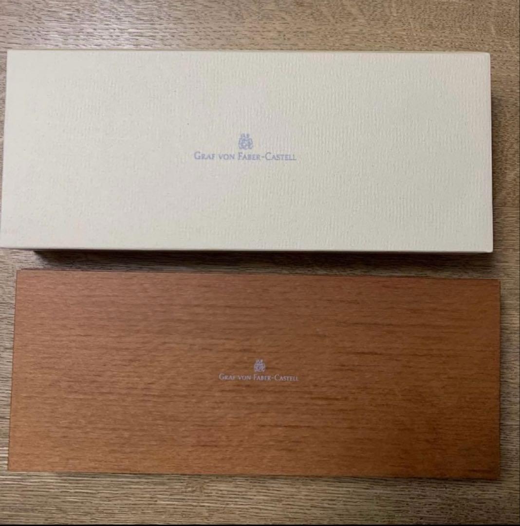 ファーバーカステル 伯爵コレクション プラチナボールペン パーフェクトペンシル茶