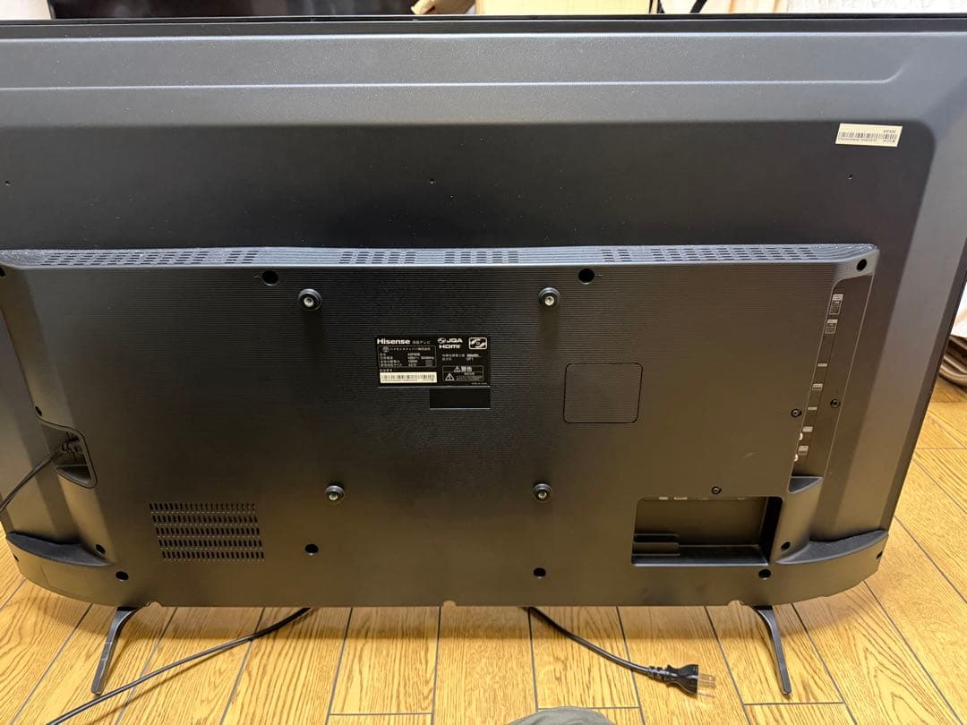 hisense 43v型 4K液晶テレビ 43F60E ハイセンス