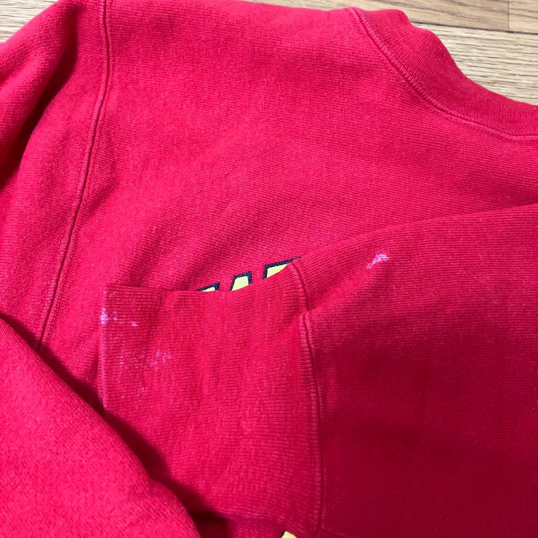 80s チャンピオン リバースウィーブM レッド トリコタグ