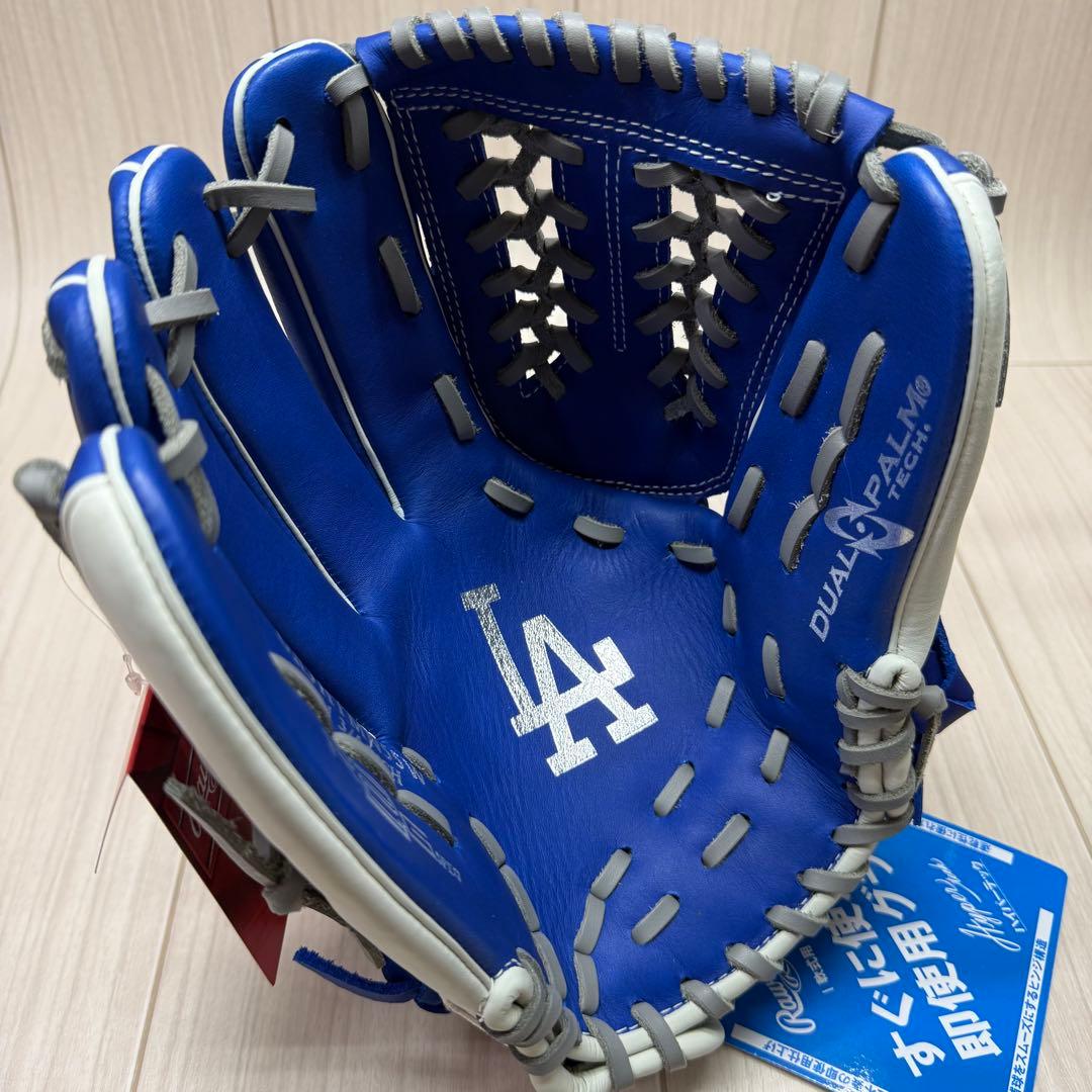 ローリングス　軟式ハイパーテックMLB TEAM　ドジャース　オールラウンド左投