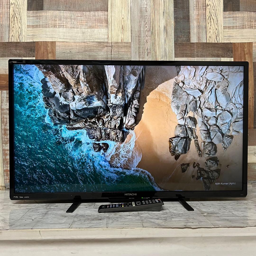 テイルウォークさん専用全国送料込日立40型液晶テレビ外付けHDD録画可 臨場感の